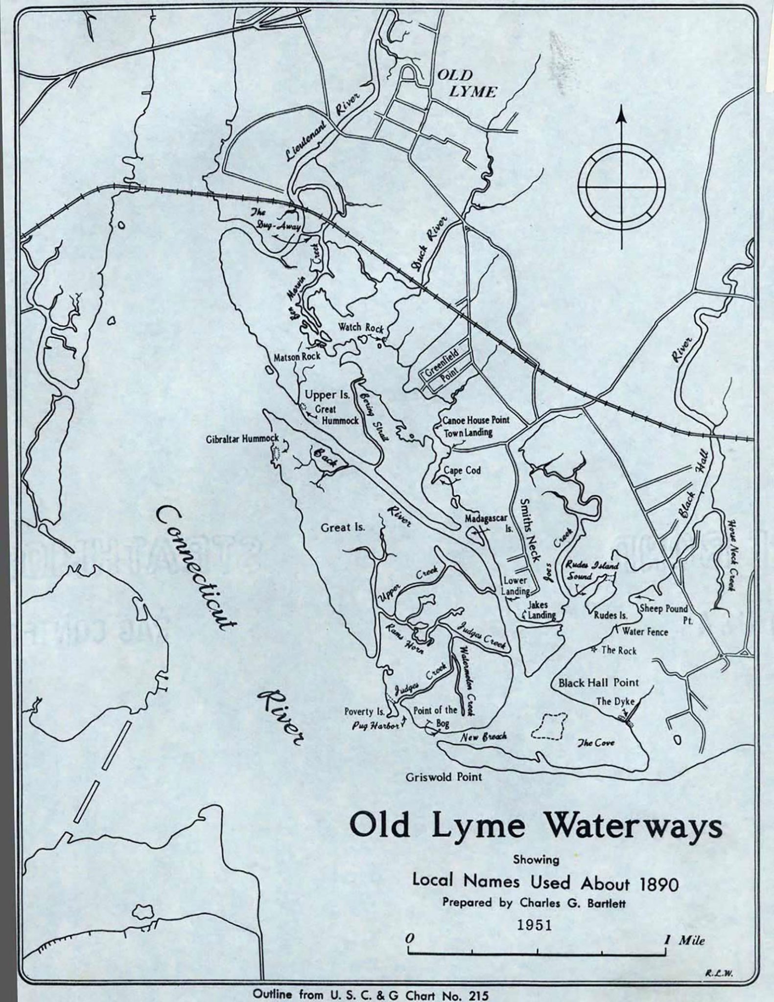 old ct map