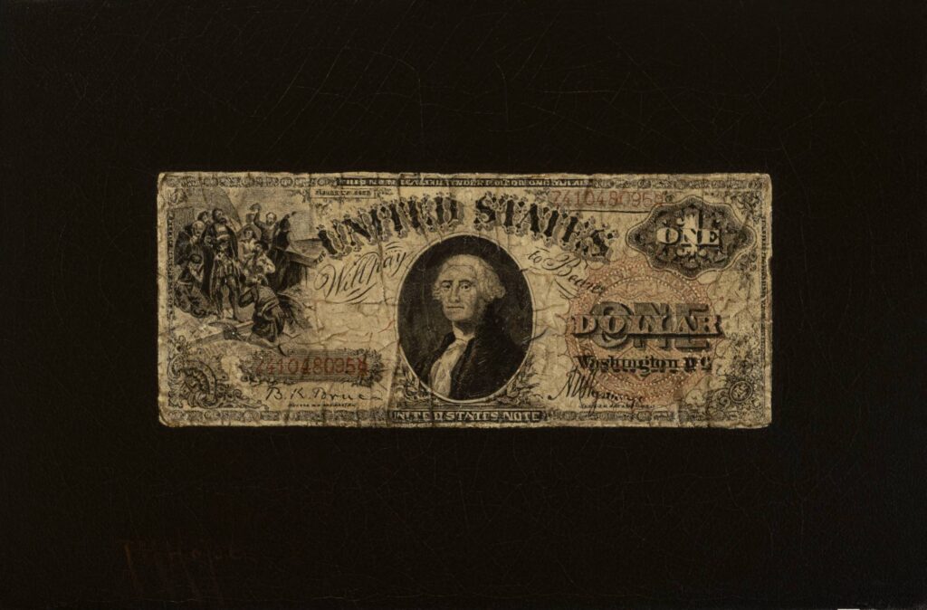 Exhibition Note: “Ocular Evidence” of Black History: Thomas Hope’s “Trompe L’Oeil U.S. One Dollar Note” and Blanche K. Bruce